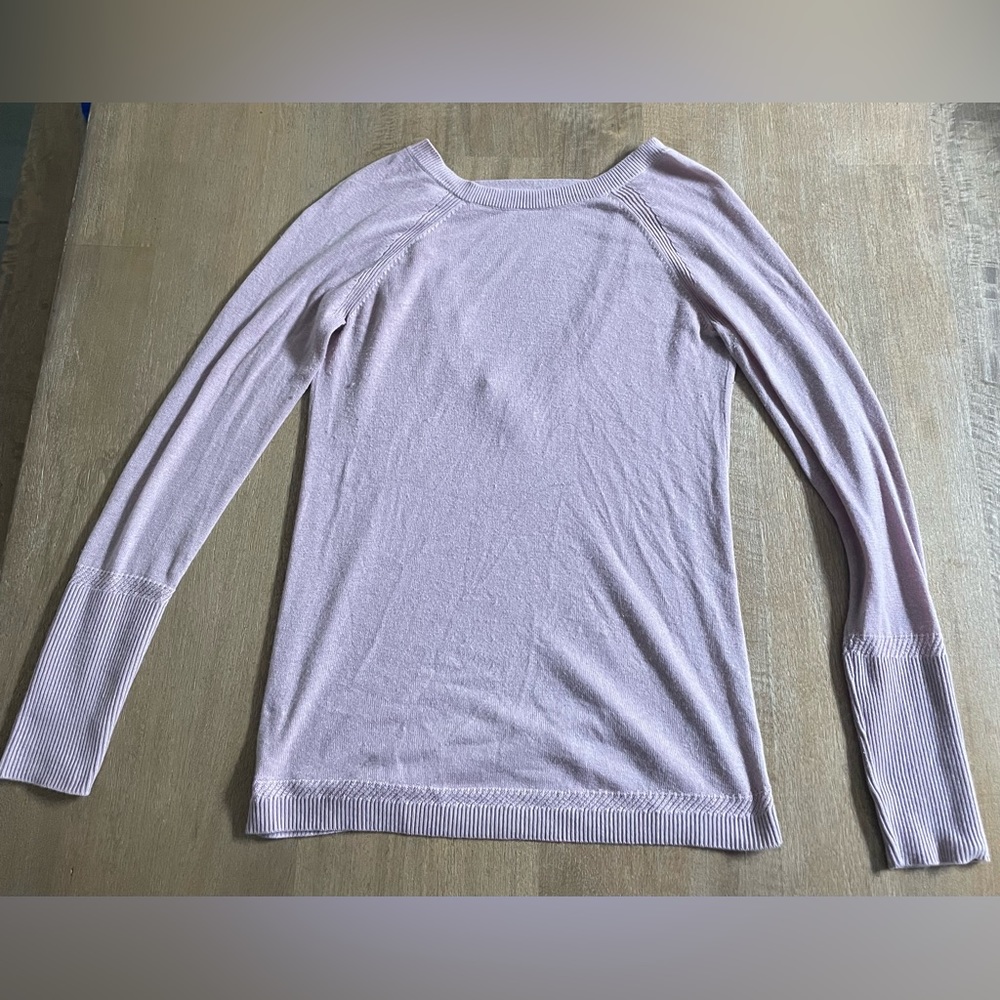 Backless lululemon sweater, size 6